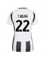 Juventus Timothy Weah #22 Hjemmedrakt Dame 2024-25 Korte ermer